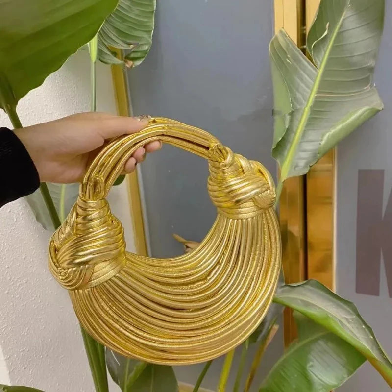 Versilbertes Gewebtes Sac