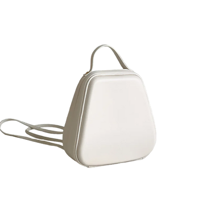 Kleiner silberner Rucksack