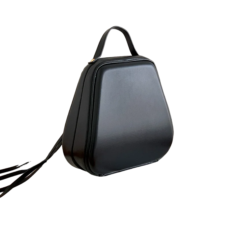 Kleiner silberner Rucksack