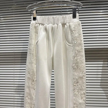 Jogging-Set mit Pailletten und Jacke