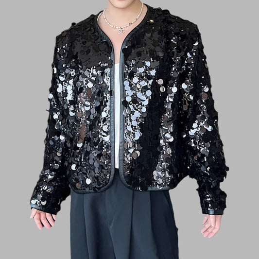 Herren Paillettenjacke