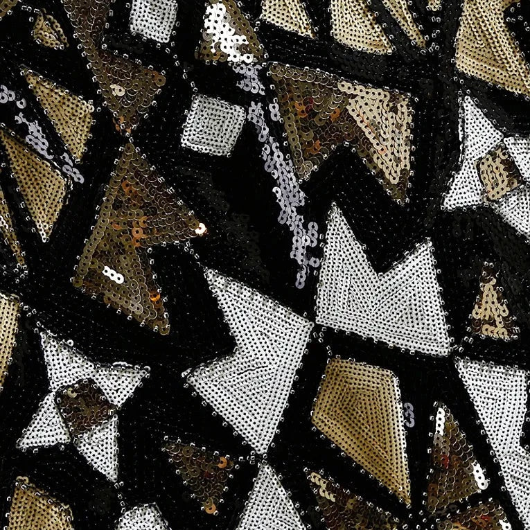 Retro Paillettenrock