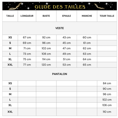 Herren Anzugjacke mit Blütenstickerei und Pailletten Anzughose