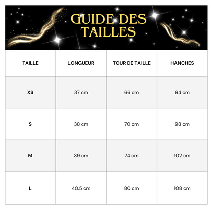 Mini Schwarz Pailletten Rock