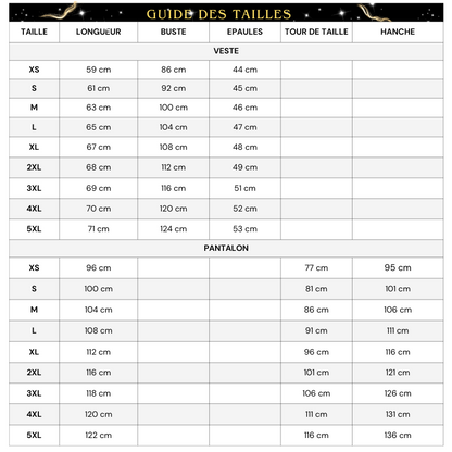 Anzugjacke, Hose und Weste aus schwarzen Pailletten für Herren