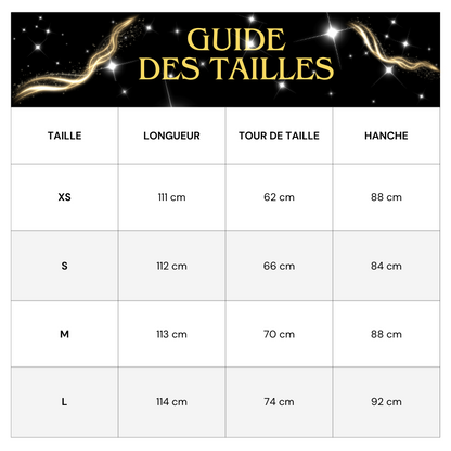 Weit geschnittene Damen-Paillettenhose