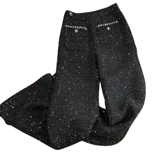 Elegante Damen-Paillettenhose