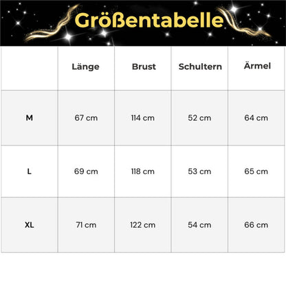 Pailletten-Strickjacke in Silber-Grau