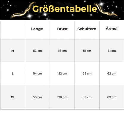 Herren-Set aus Jacke und Hose mit schwarzen Pailletten